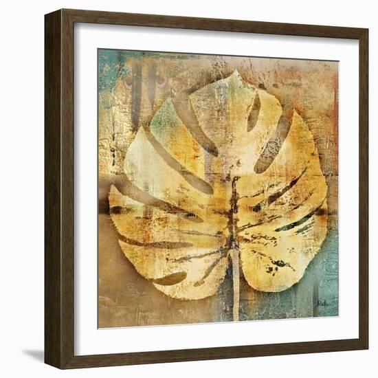 Gold Leaves I-Patricia Pinto-Framed Art Print