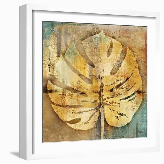 Gold Leaves I-Patricia Pinto-Framed Art Print