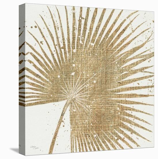 Gold Leaves II-Jim Wellington-Stretched Canvas