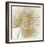 Gold Leaves II-Jim Wellington-Framed Art Print