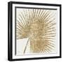 Gold Leaves II-Jim Wellington-Framed Art Print