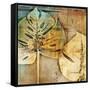 Gold Leaves II-Patricia Pinto-Framed Stretched Canvas