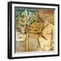 Gold Leaves II-Patricia Pinto-Framed Art Print