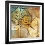 Gold Leaves II-Patricia Pinto-Framed Art Print