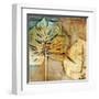 Gold Leaves II-Patricia Pinto-Framed Art Print