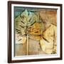 Gold Leaves II-Patricia Pinto-Framed Art Print