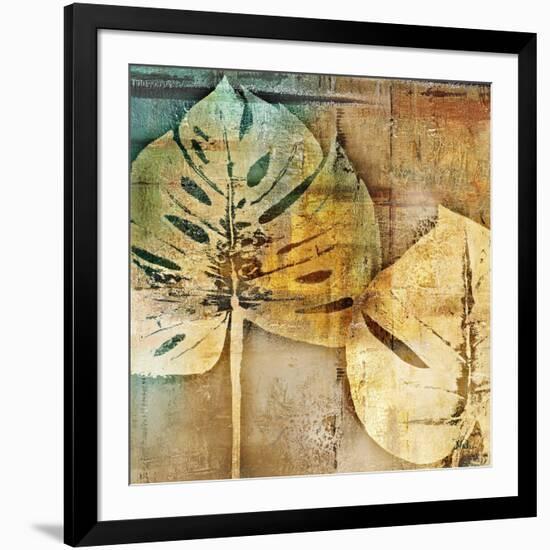 Gold Leaves II-Patricia Pinto-Framed Art Print