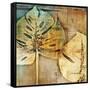 Gold Leaves II-Patricia Pinto-Framed Stretched Canvas