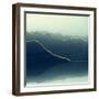 Gold Lined Alps-Dirk Wüstenhagen-Framed Art Print