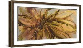 Gold Lotus I-Caroline Ashwood-Framed Giclee Print