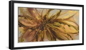 Gold Lotus I-Caroline Ashwood-Framed Giclee Print