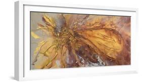 Gold Lotus II-Caroline Ashwood-Framed Giclee Print