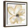 Gold Magnolias 1, 2024-Sydney Pratt-Framed Art Print