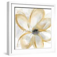 Gold Magnolias 1, 2024-Sydney Pratt-Framed Art Print