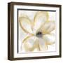 Gold Magnolias 1, 2024-Sydney Pratt-Framed Art Print