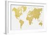 Gold Map-Natasha Wescoat-Framed Giclee Print