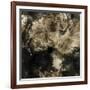 Gold Marbled Abstract I-PI Studio-Framed Art Print