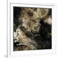 Gold Marbled Abstract II-PI Studio-Framed Art Print