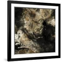 Gold Marbled Abstract II-PI Studio-Framed Art Print