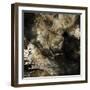 Gold Marbled Abstract II-PI Studio-Framed Art Print