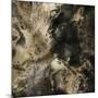 Gold Marbled Abstract III-PI Studio-Mounted Art Print