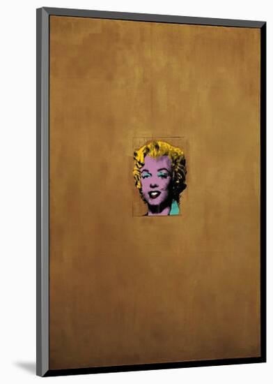Gold Marilyn Monroe, 1962-Andy Warhol-Mounted Giclee Print