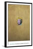 Gold Marilyn Monroe, 1962-Andy Warhol-Framed Art Print