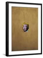 Gold Marilyn Monroe, 1962-Andy Warhol-Framed Art Print