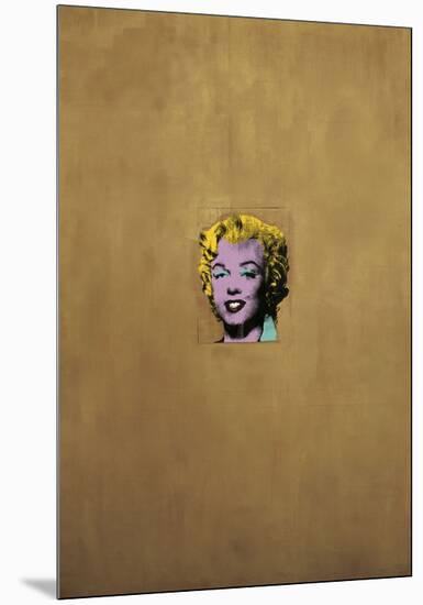 Gold Marilyn Monroe, 1962-Andy Warhol-Mounted Art Print