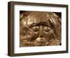 Gold Mask from Tomb Iv of Circle a of Mycenae-null-Framed Giclee Print