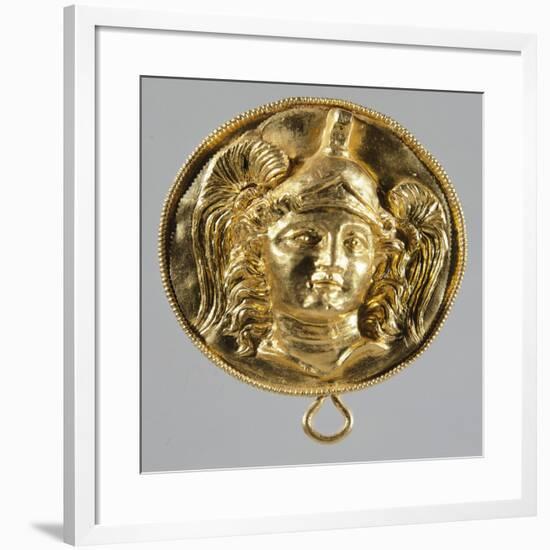 Gold Medallion from Volos-null-Framed Giclee Print