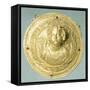 Gold Medallion with Eros Bust, Syria-null-Framed Stretched Canvas