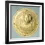 Gold Medallion with Eros Bust, Syria-null-Framed Giclee Print