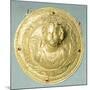 Gold Medallion with Eros Bust, Syria-null-Mounted Giclee Print