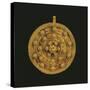 Gold Medallion with Granulated Decoration, Artefact from Larsa, Iraq, Babylonian Civilization BC-null-Stretched Canvas