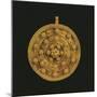 Gold Medallion with Granulated Decoration, Artefact from Larsa, Iraq, Babylonian Civilization BC-null-Mounted Giclee Print