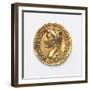 Gold Medallion-null-Framed Premium Giclee Print