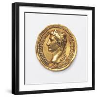 Gold Medallion-null-Framed Premium Giclee Print