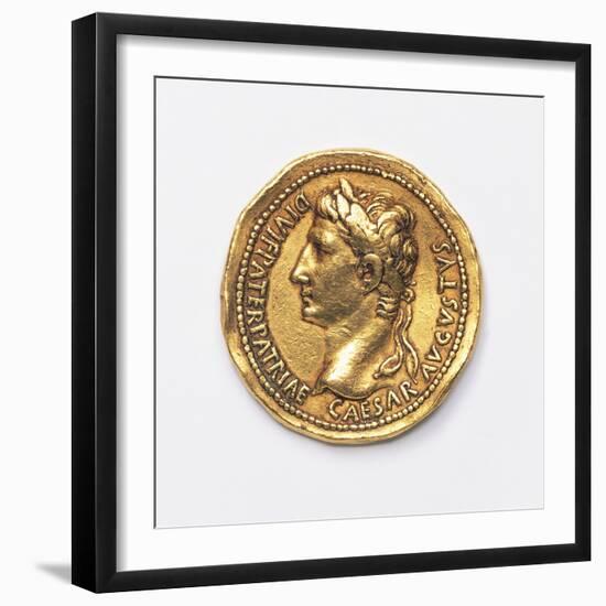 Gold Medallion-null-Framed Premium Giclee Print