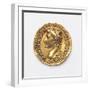 Gold Medallion-null-Framed Premium Giclee Print