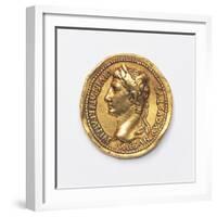 Gold Medallion-null-Framed Giclee Print