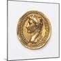 Gold Medallion-null-Mounted Giclee Print