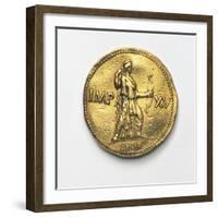 Gold Medallion-null-Framed Giclee Print