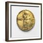 Gold Medallion-null-Framed Giclee Print