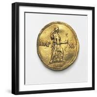 Gold Medallion-null-Framed Giclee Print