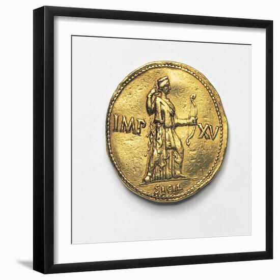 Gold Medallion-null-Framed Giclee Print