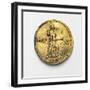 Gold Medallion-null-Framed Giclee Print