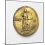 Gold Medallion-null-Mounted Giclee Print