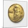 Gold Medallion-null-Mounted Giclee Print