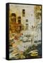 Gold Mediterrane 02-Joost Hogervorst-Framed Stretched Canvas